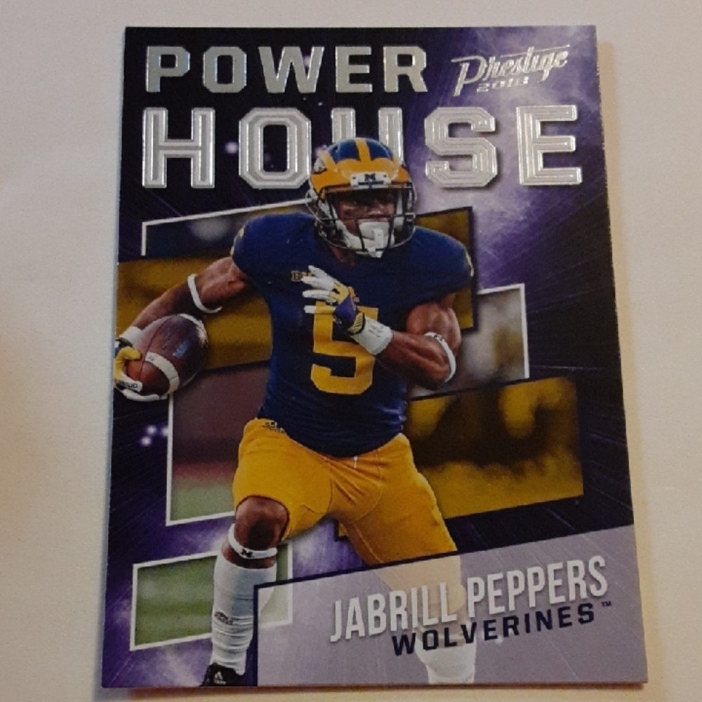 Jabrill Peppers NCAA Power House Football Card
